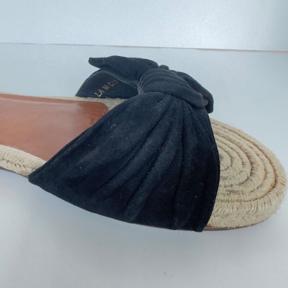 VALENTINO GARAVINI Women's Suede Slide Flat Sandals. IT40. - Picture 7 of 10